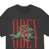 OBEY PILLARS TEE 165264495-VBL Μαύρο Εικόνα 0