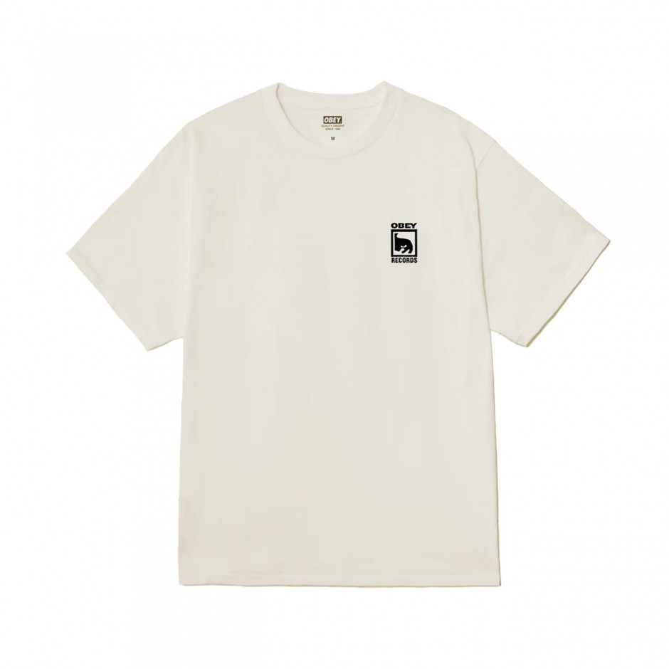 Ανδρικό T-Shirt Εκρού - Obey Come Lose Your Hearing