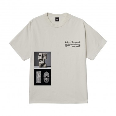 Ανδρικό T-Shirt Εκρού - Obey Ministry