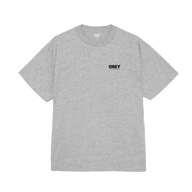 Men's T-Shirt Grey - Obey Global Systems