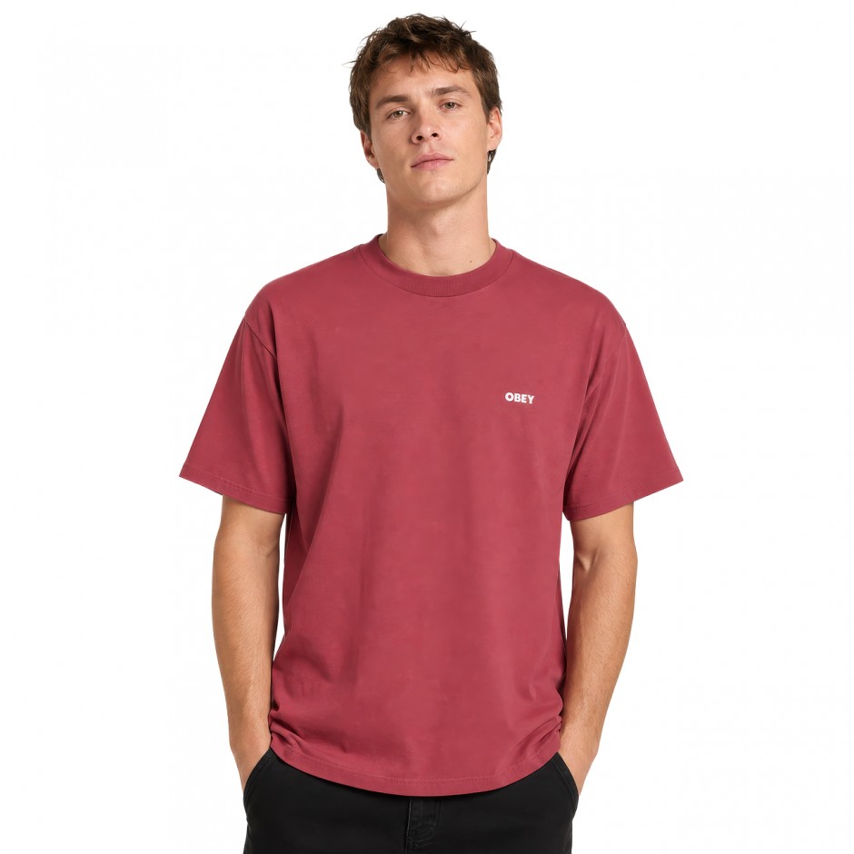 Ανδρικό T-Shirt Κόκκινο - Obey Wrong Path