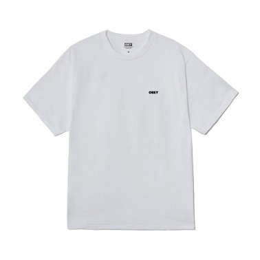 Men's T-Shirt White - Obey Always Watching