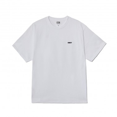 Men's T-Shirt White - Obey Eyes Open