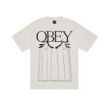 Ανδρικό T-Shirt Λευκό - Obey Marionette Εικόνα 