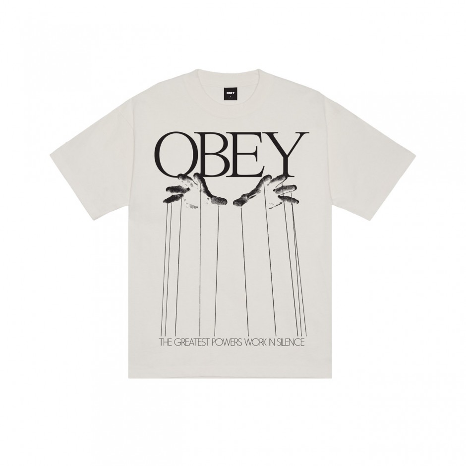 Ανδρικό T-Shirt Λευκό - Obey Marionette