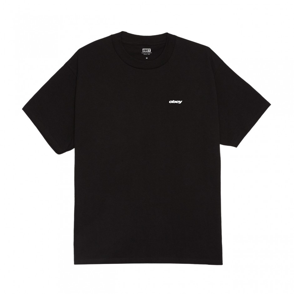 Men's T-Shirt Black - Obey Dice
