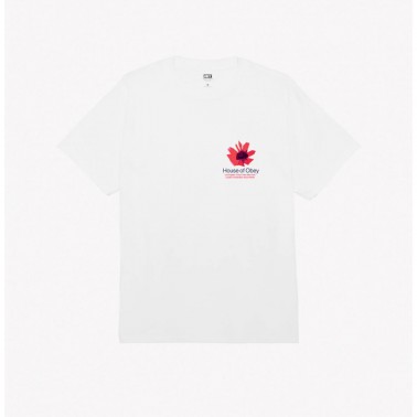 Obey House Of Floral Λευκό - Ανδρικό T-Shirt