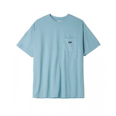 OBEY TIMELESS RECYCLED POCKET T-SHIRT 131080319-TUR Τιρκουάζ
