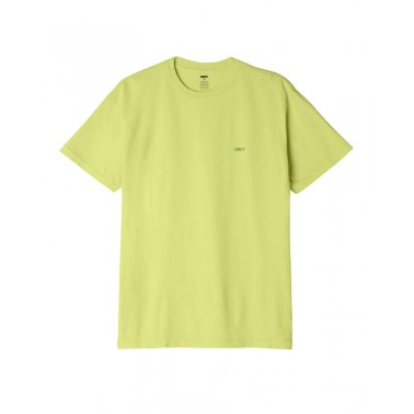 OBEY TORN ICON FACE ORGANIC TEE Λαχανί