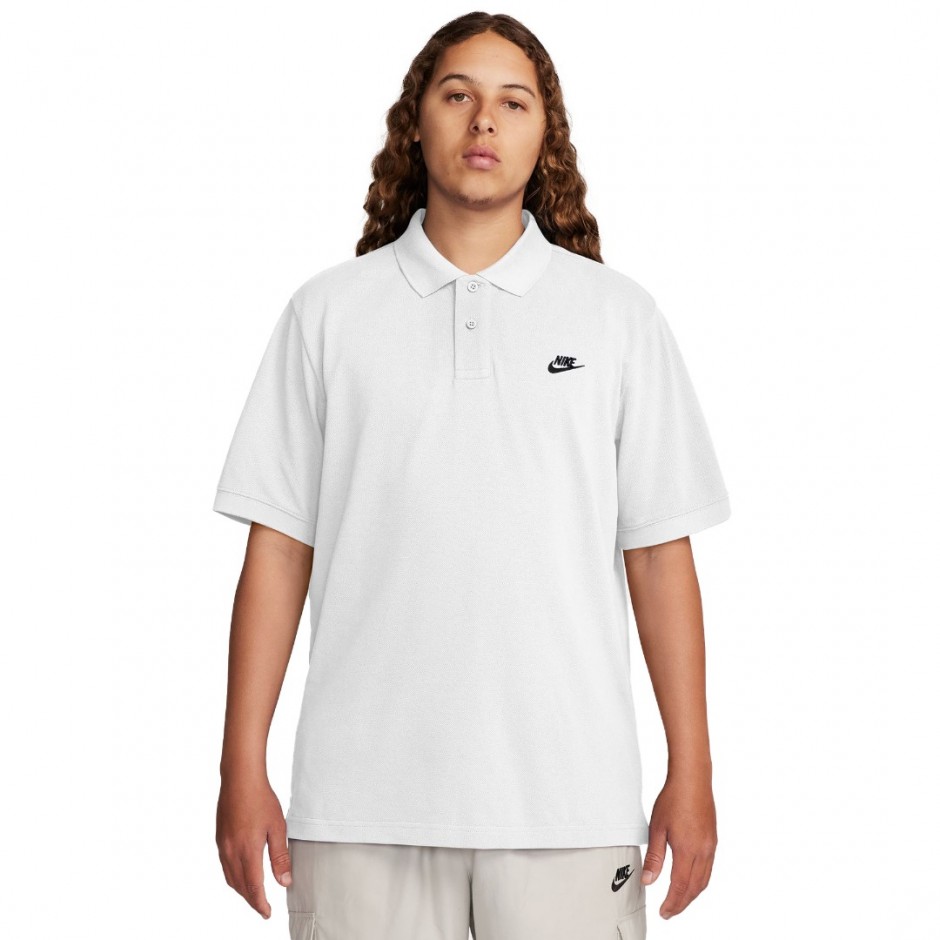 NIKE M NK CLUB SS POLO PIQUE FN3894-100 White