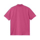 Ανδρική Μπλούζα Πόλο Ροζ - Carhartt WIP S/S Chase Pique Εικόνα 0