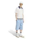 Men's Polo T-Shirt Ecru - adidas Originals Polo Sweater Image 3