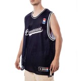 BEE UNUSUAL MESH TANK TOP AT-249005-BLACK Black Image 3
