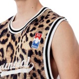 Ανδρική Αμάνικη Μπλούζα Καφέ - Bee Unusual Mesh Tank Top Jaguar Εικόνα 1