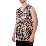 Ανδρική Αμάνικη Μπλούζα Καφέ - Bee Unusual Mesh Tank Top Jaguar Εικόνα 2