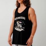 BEE UNUSUAL RELAX TANK TOP AT-251368-BLACK Black Image 1