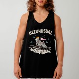 BEE UNUSUAL RELAX TANK TOP AT-251368-BLACK Black Image 