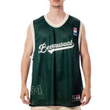 Ανδρική Αμάνικη Μπλούζα Πράσινη - Bee Unusual Mesh Tank Top Good Land Εικόνα 