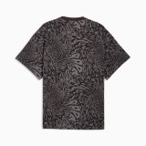 Men's T-Shirt Black - PUMA Melo World Oversized Image 2