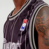 BEE UNUSUAL BASKETBALL RETRO JERSEY TANK AT-259014-BLACK/GREY Black Image 2