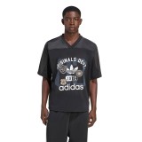 Ανδρικό T-Shirt Μαύρο - adidas Originals Dept. Graphic Mesh Jersey Εικόνα 