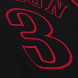 Men's NBA T-Shirt Black - Mitchell & Ness Allen Iverson Philadelphia 76ers 1997-98 Best In Class Image 2