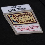 Men's NBA T-Shirt Black - Mitchell & Ness Allen Iverson Philadelphia 76ers 1997-98 Best In Class Image 4
