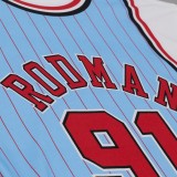 Men's NBA T-Shirt Siel - Mitchell & Ness Dennis Rodman Chicago Bulls 1995-96 Best In Class Image 3