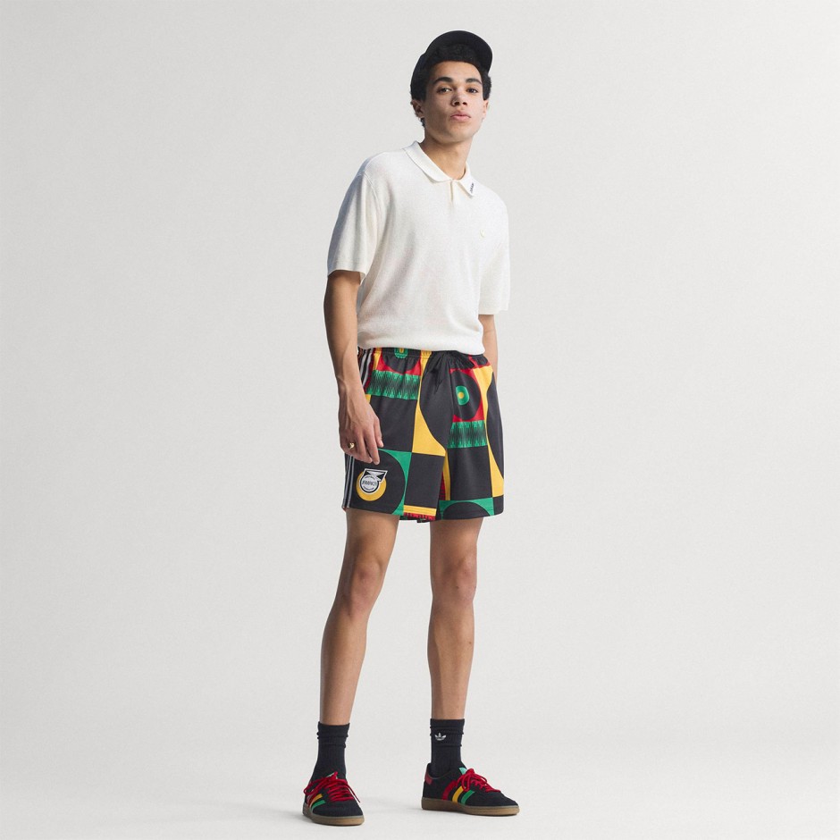 Ανδρικό Σορτς Πολύχρωμο - adidas Originals Jamaica x Bob Marley