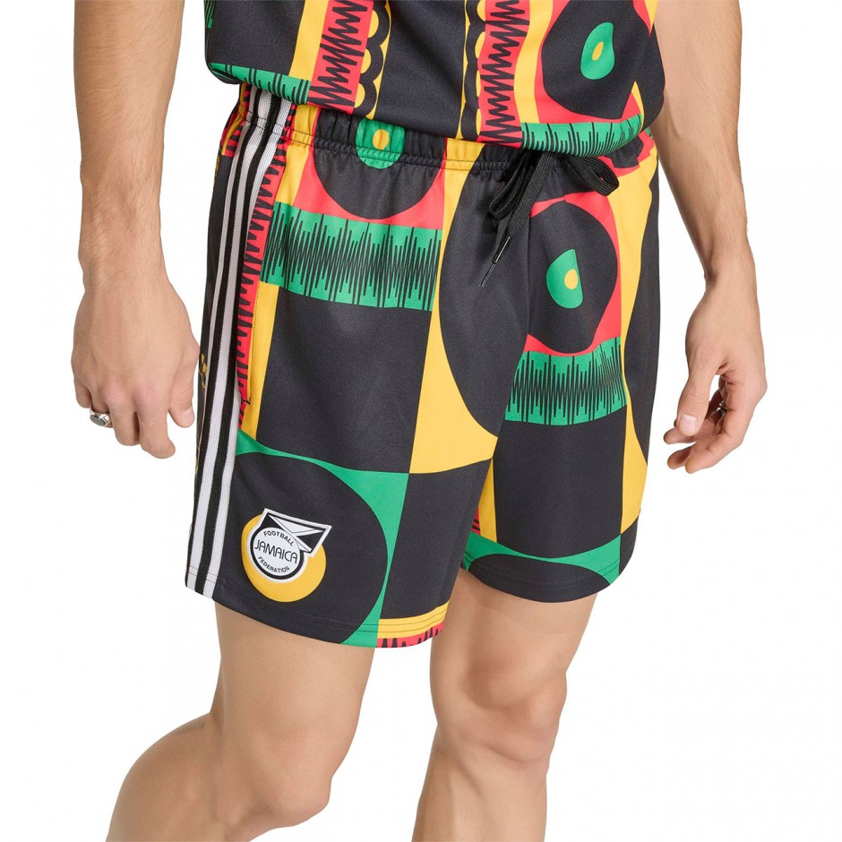 Ανδρικό Σορτς Πολύχρωμο - adidas Originals Jamaica x Bob Marley