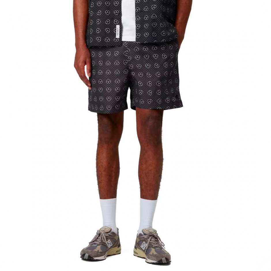 Ανδρικό Μαγιό Μαύρο - Carhartt WIP Slater