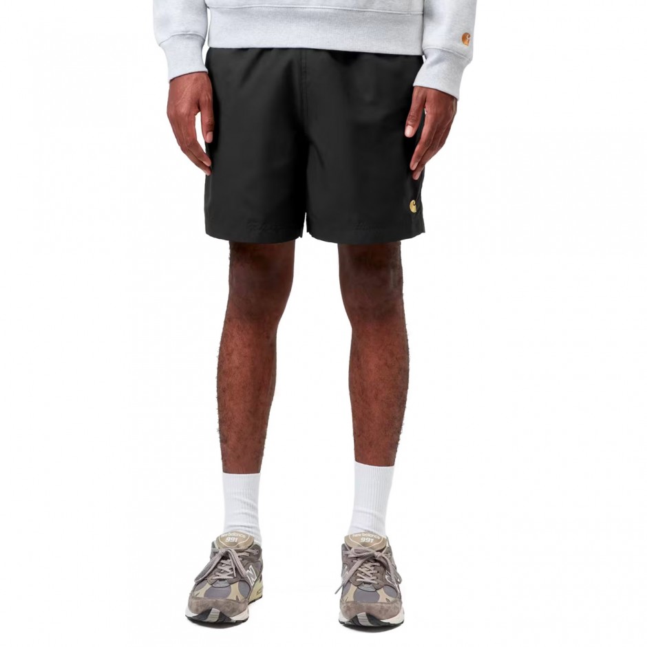 Ανδρικό Μαγιό Βερμούδα Μαύρο - Carhartt WIP Chase