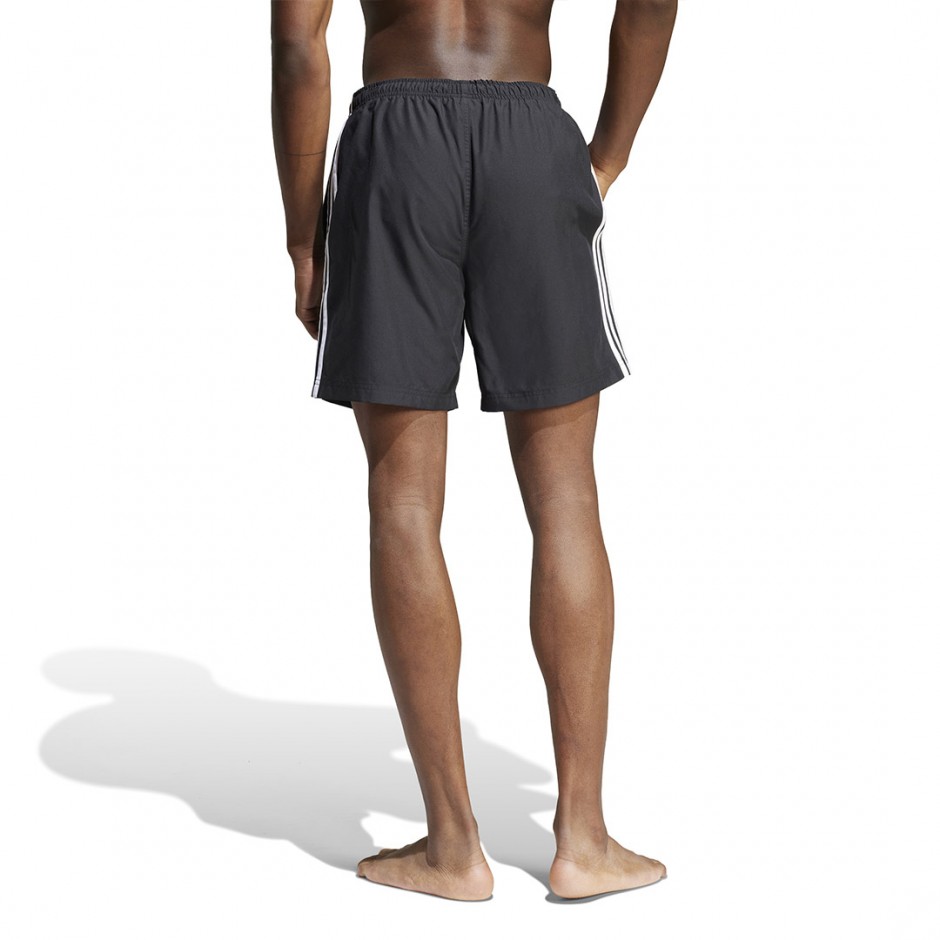 Ανδρικό Μαγιό Μαύρο - adidas Originals Adicolor 3-Stripes