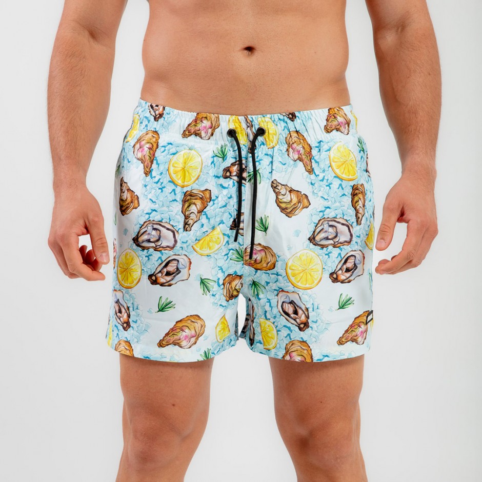 BEE UNUSUAL OYSTER BAR SWIM SHORTS BS-251251-MULTI Colorful