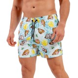 BEE UNUSUAL OYSTER BAR SWIM SHORTS BS-251251-MULTI Colorful Image 