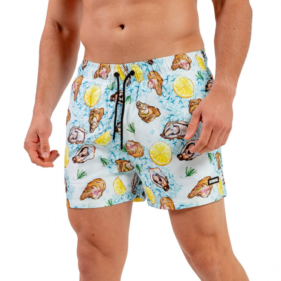 BEE UNUSUAL OYSTER BAR SWIM SHORTS BS-251251-MULTI Colorful
