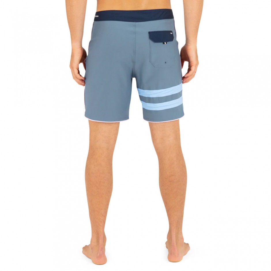 Men's Swim Shorts Grey - Hurley Phantom Eco Block Party Solid 18"