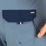 Men's Swim Shorts Grey - Hurley Phantom Eco Block Party Solid 18" Image 2