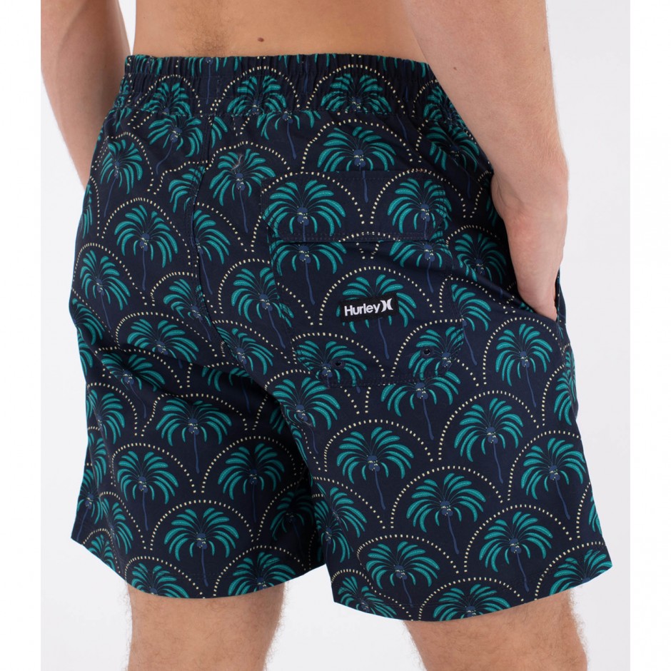 Men's Boardshorts Blue - Hurley Volley Icon Palm