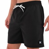Men's Boardshorts Black - Hurley Volley Icon Solid 17" Image 