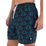 Men's Boardshorts Blue - Hurley Volley Icon Palm Image 