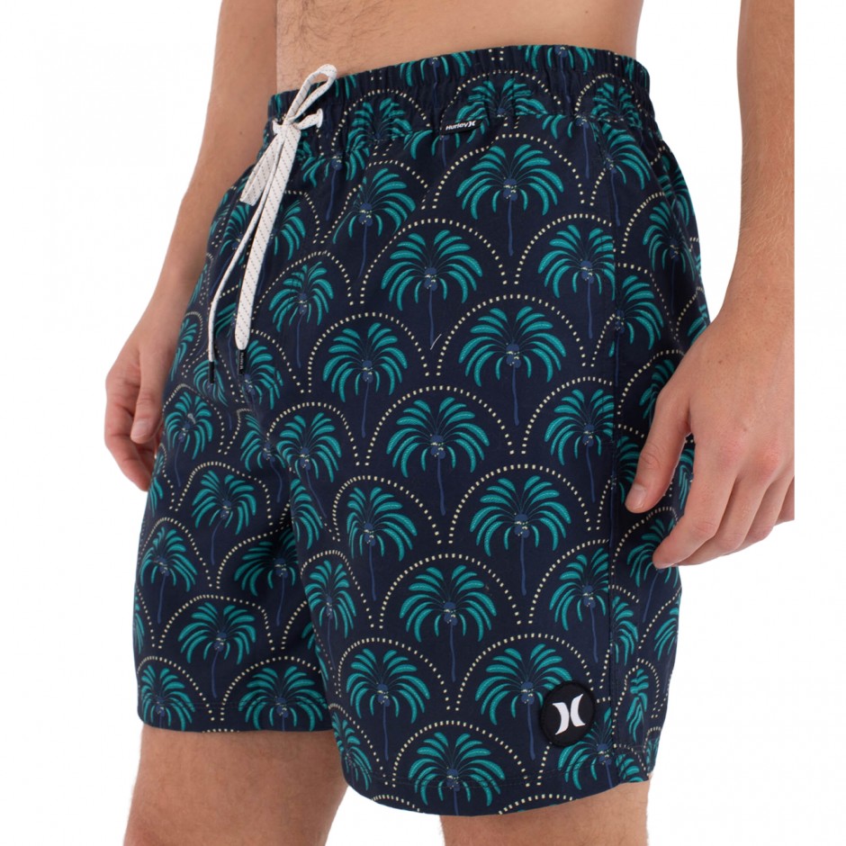 Men's Boardshorts Blue - Hurley Volley Icon Palm