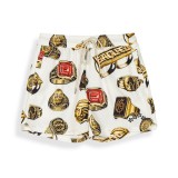 Men's Swim Shorts Ecru - Grimey The Og Tour Image 1