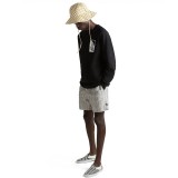 Ανδρικό Μαγιό Βερμούδα Γκρι - Vans Primary Stripe Elastic Εικόνα 4
