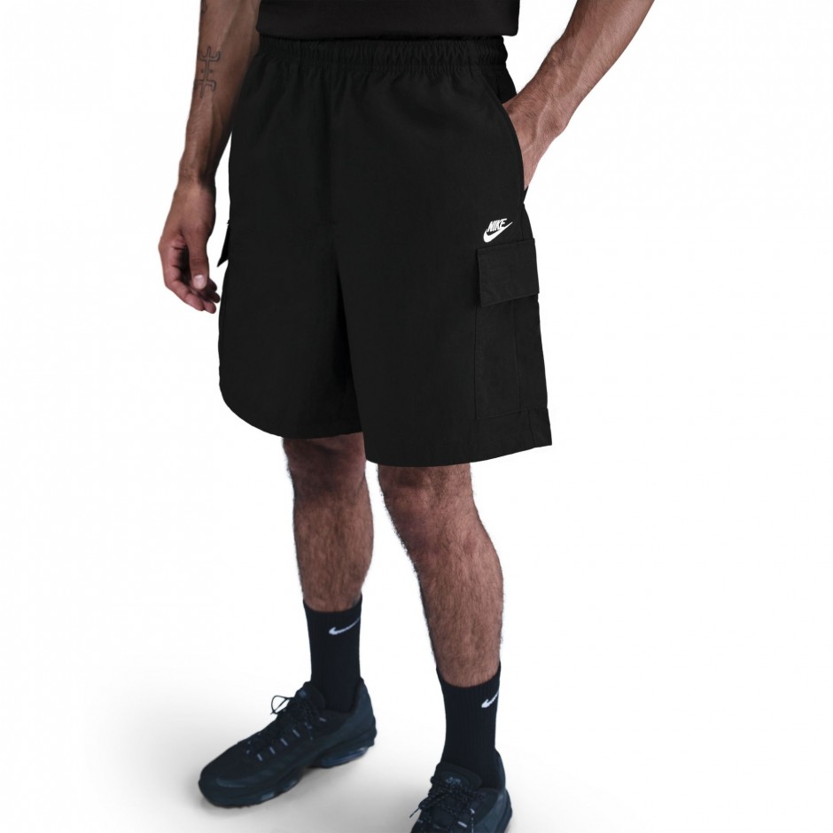 Ανδρική Βερμούδα Μαύρη - Nike Sportswear Club