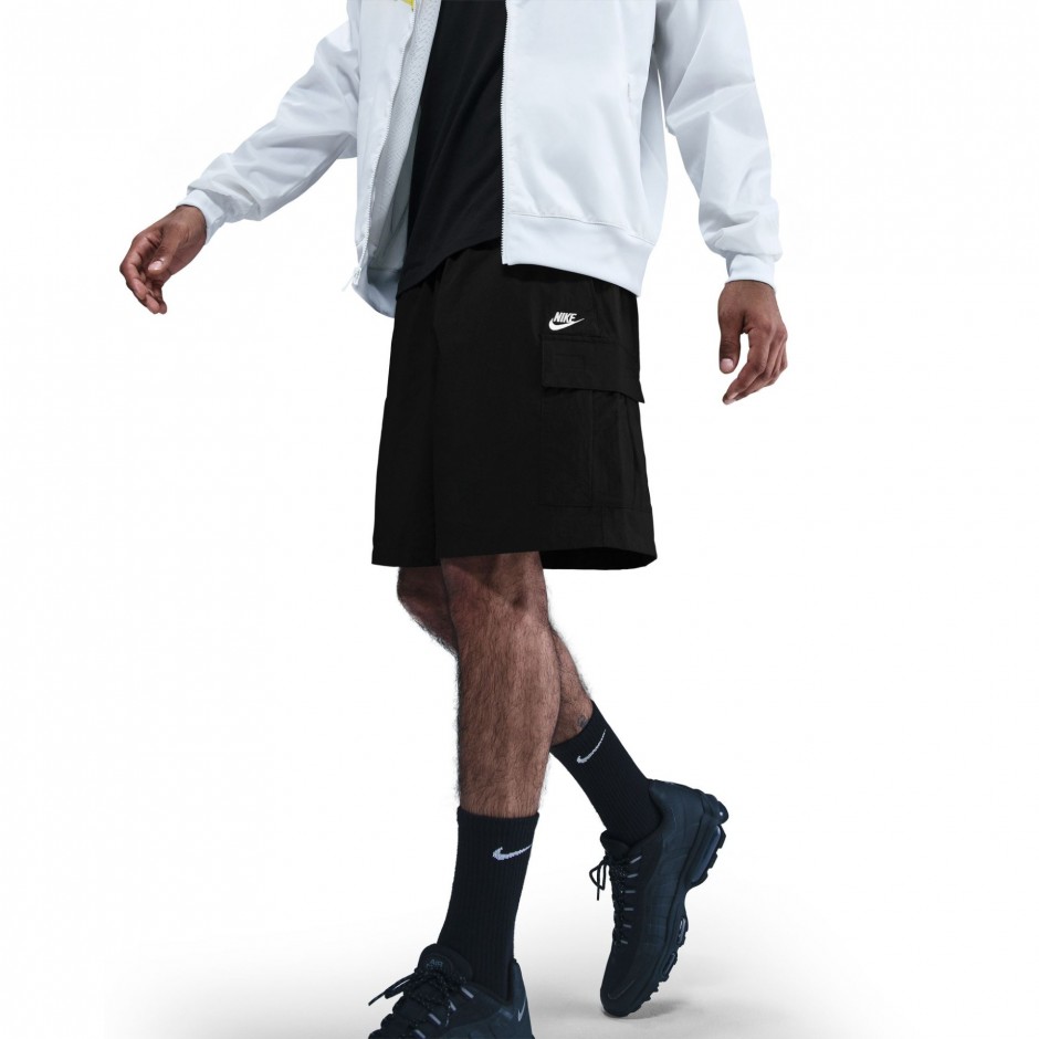 Ανδρική Βερμούδα Μαύρη - Nike Sportswear Club