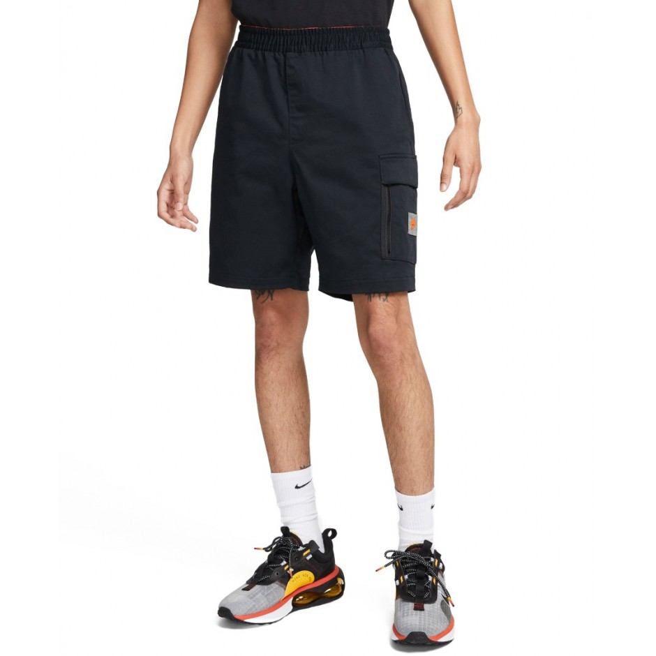 Ανδρική Βερμούδα NIKE M NSW SPU WVN SHORT Μαύρο DV1126-010 