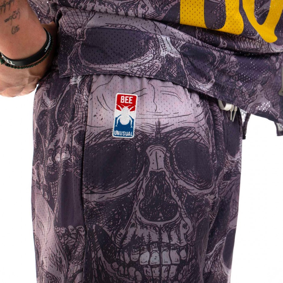 BEE UNUSUAL "WHAT YOU ARE" BASKETBALL SHORTS AB-232301-BLACK Black