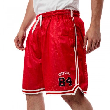 BEE UNUSUAL MESH SHORTS AB-249107-RED Red