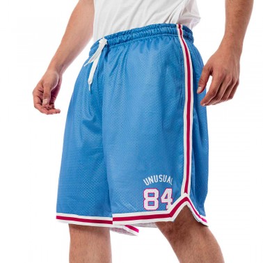 BEE UNUSUAL MESH SHORTS AB-249108-LIGHT BLUE Siel